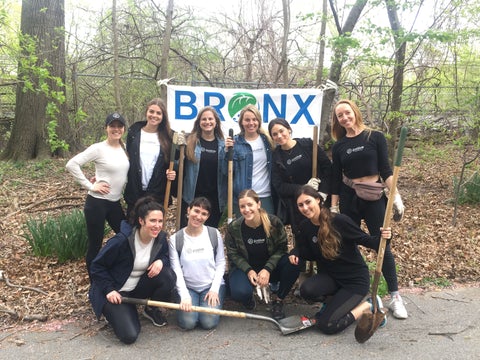 P.volve Plants Trees with the Bronx River Alliance for Earth Day | P.volve